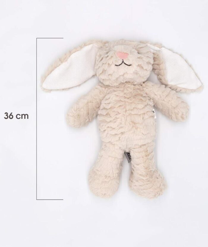 Mollis Hase Kuscheltier Baby (36cm groß) – Weiches Stofftier für Kinder & Babys ///Kuschelhase – Bild 4