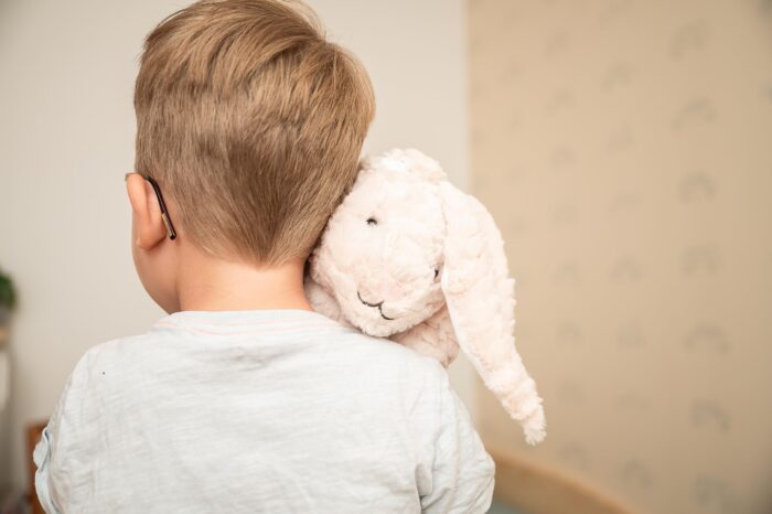 Mollis Hase Kuscheltier Baby (36cm groß) – Weiches Stofftier für Kinder & Babys ///Kuschelhase – Bild 5