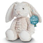 Mollis Hase Kuscheltier Baby (36cm groß) – Weiches Stofftier für Kinder & Babys ///Kuschelhase