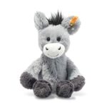 Steiff Kuscheltier Dinkie Esel, Süßes Stofftier mit Kunststoffaugen, Kinder, Jungen & Mädchen, Friends, Plüschtie